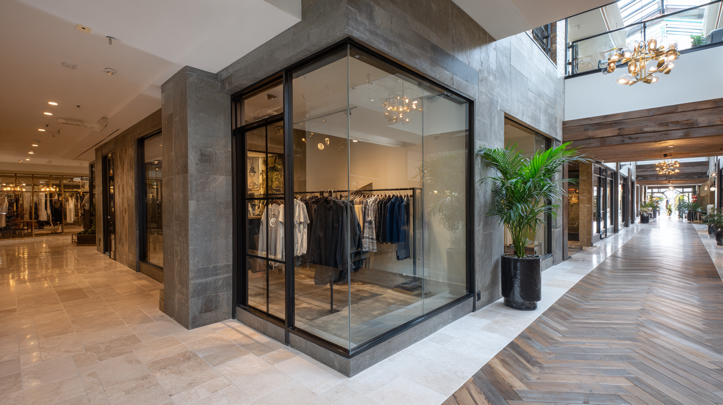 Торговые перегородки в бутиках: когда архитектура начинает продавать